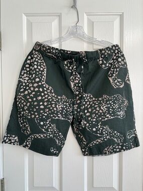 NWT Desmond & Dempsey pyjama shorts jag green size XL